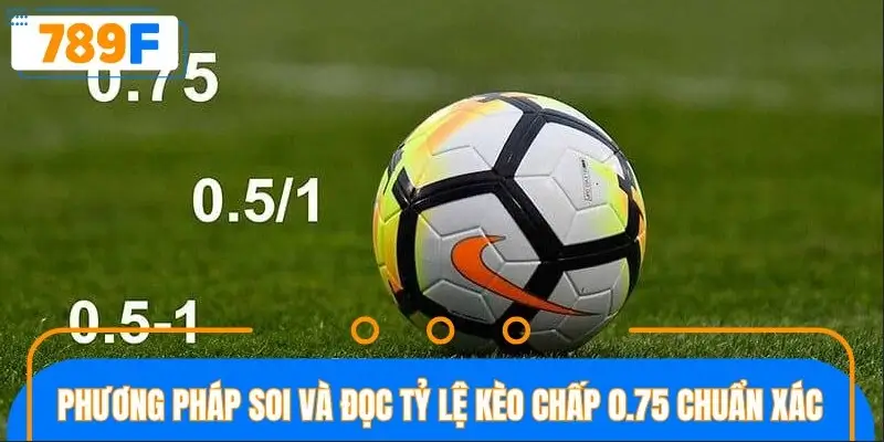 Phương pháp soi và đọc tỷ lệ kèo chấp 0.75 chuẩn xác 